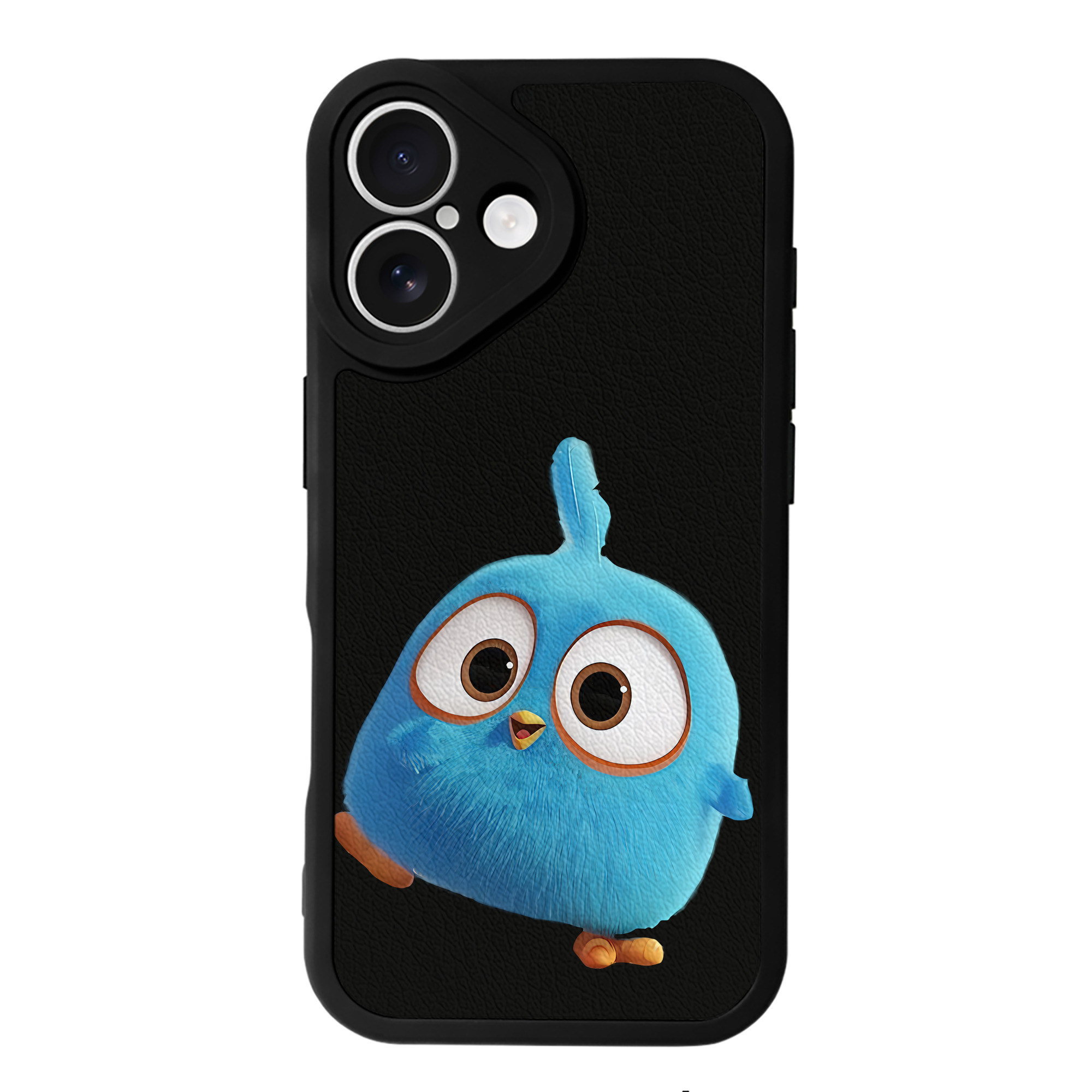 （画像用） Angry Birds アングリーバード 【iPhone 16シリーズ対応】シリコンスマホケース（レザー調） 材質：シリコン